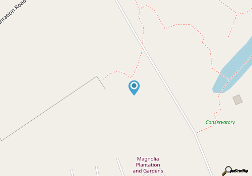 Magnolia Plantation map location