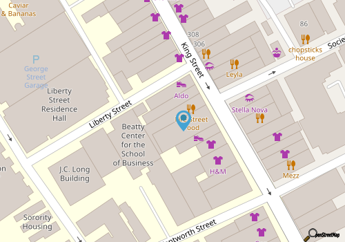 Central King St Condo: Private Balcony, Full Kitchen & Comfort for 6 Guests map location