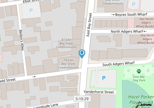 Rainbow Row map location