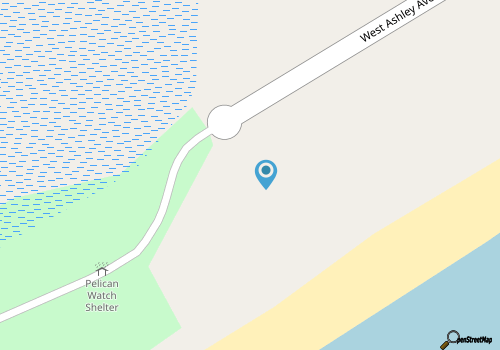 Folly Beach County Park map location