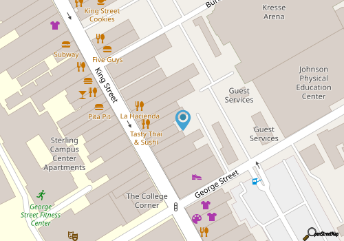 Historic District Downtown 344 King Street map location