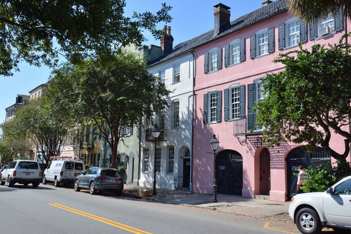 Rainbow Row Charleston SC