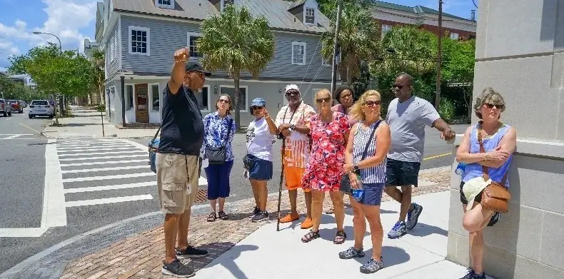 Frankly Charleston Black History & Sightseeing Ride-Walk (PM) Tour