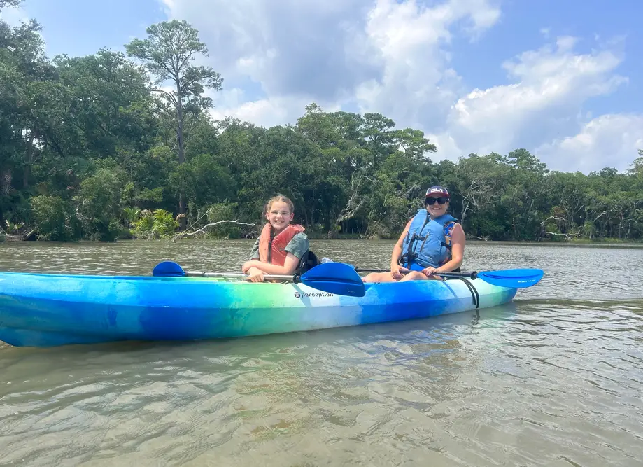 Guided Kayak Incoming Tidal Tour