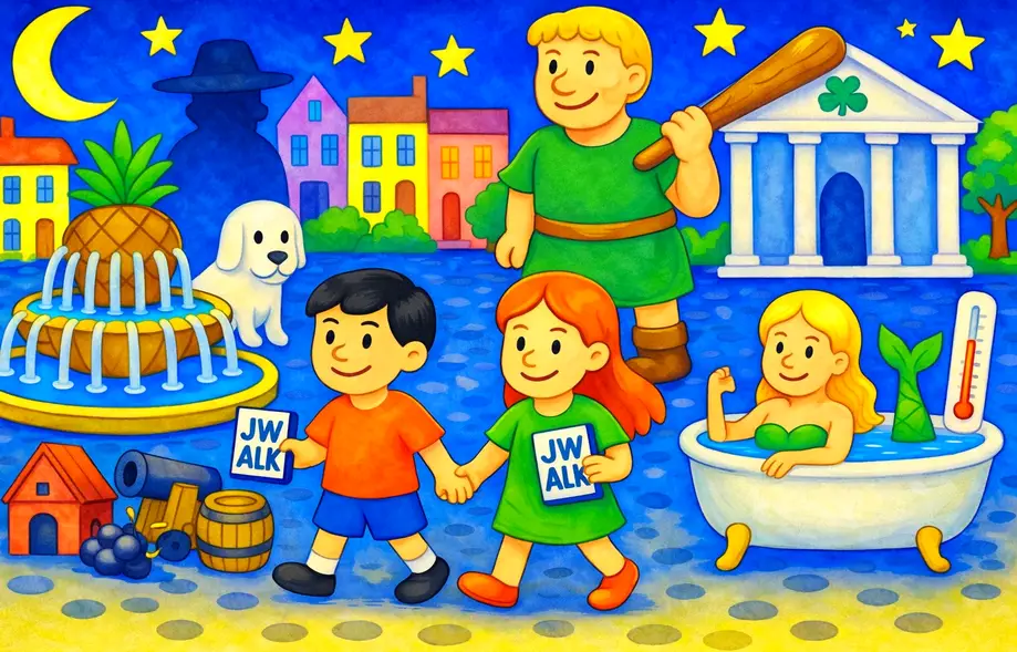 The Junior JWalker Nighttime Passport Charleston Experience For Families