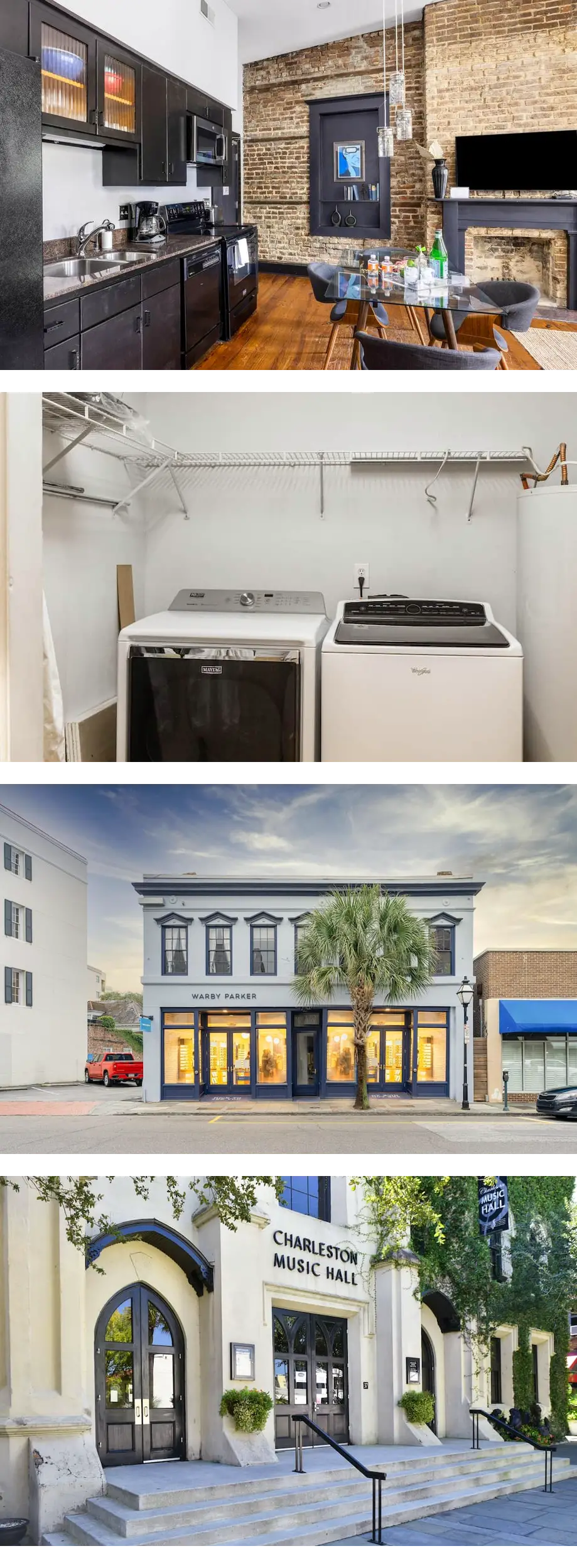Overlooking King Street, Steam Shower, +...