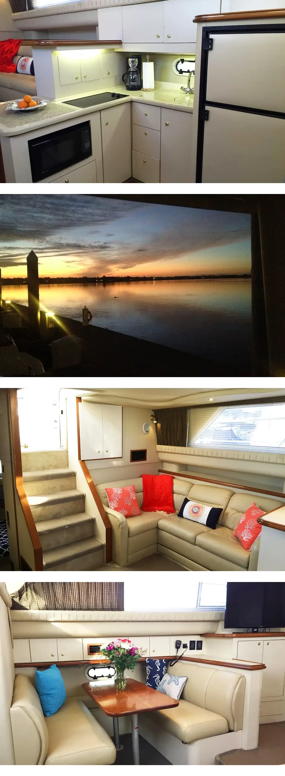 Luxury yacht in downtown Charleston, SC