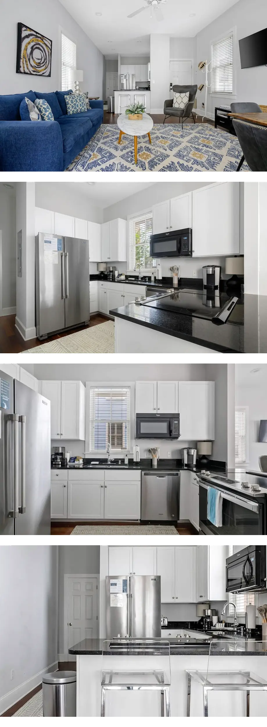 Rooftop Porch In 3-story Home, Two Block...