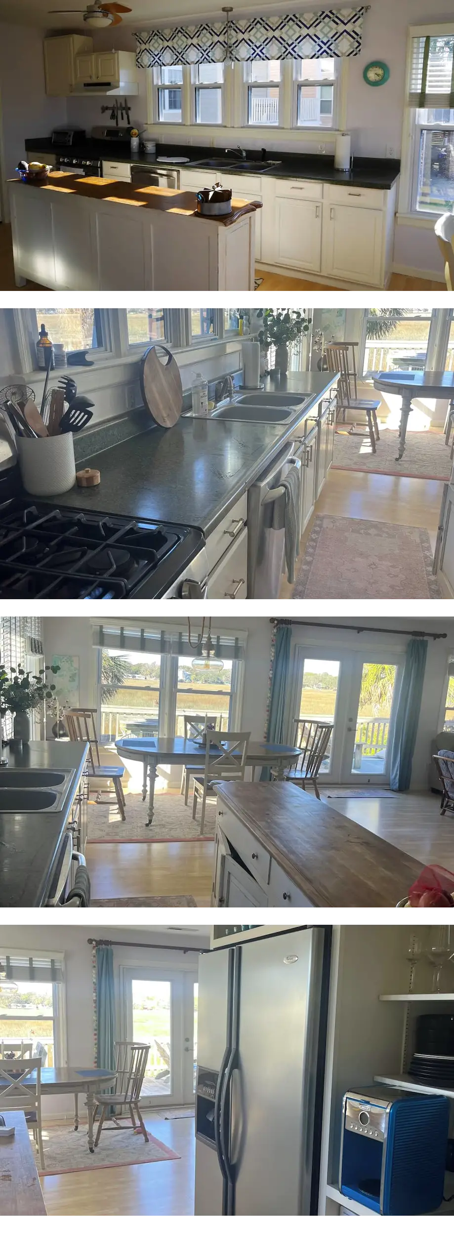 Cottage by Folly Beach with water views