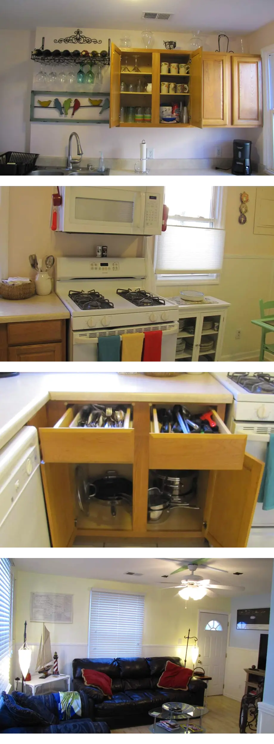 Small Kitchen Storage Tips for Vacation Rentals