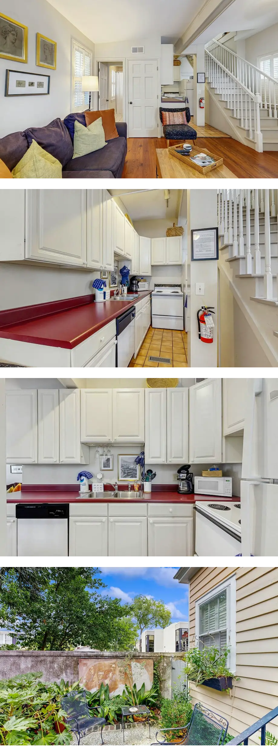 Charming carriage house w/ original hard...