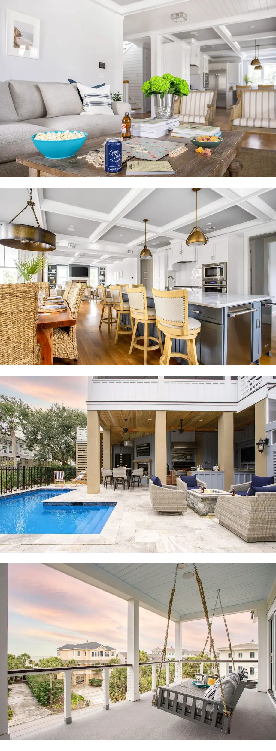 1blck to Beach, Pool, Firepit, Outdoor K...