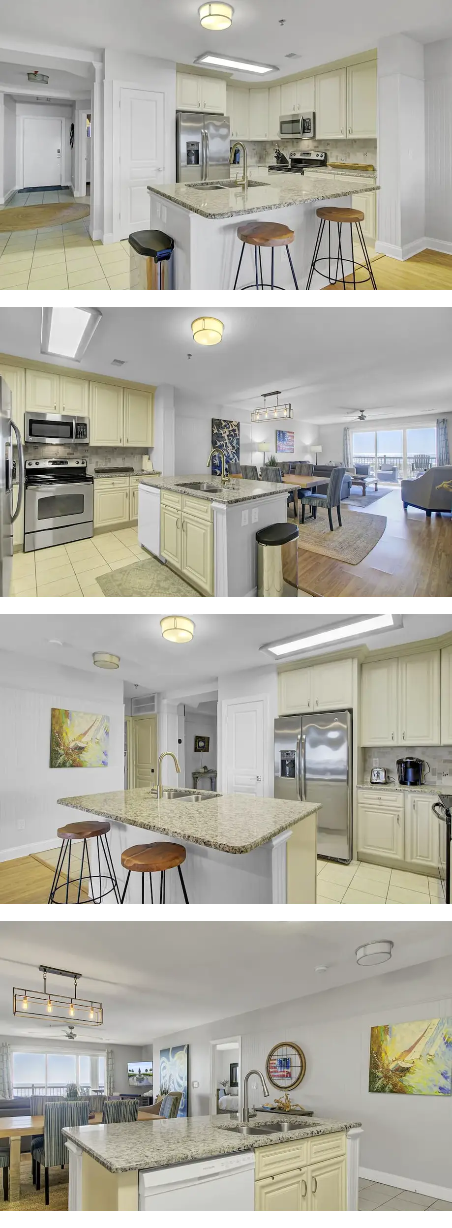 Beachfront 3BDR Condo w/ Pool & Deck Oce...