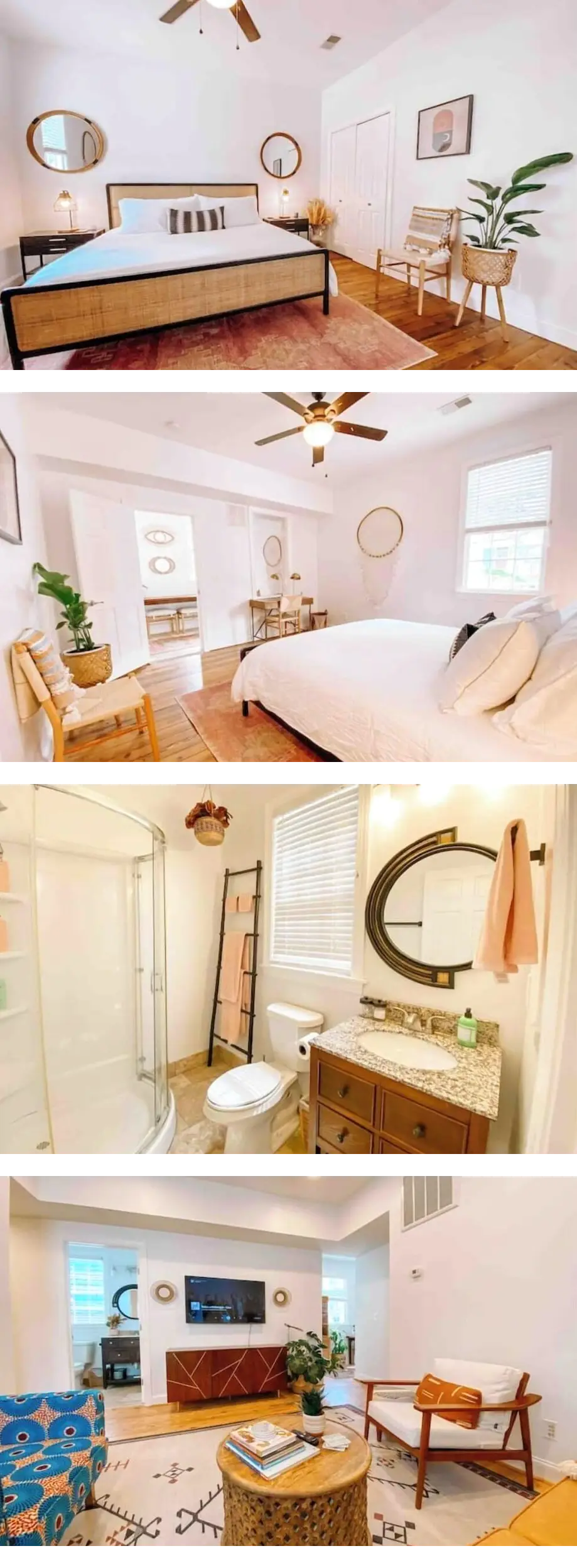 Bright Boho Historic Home Downtown Charl...