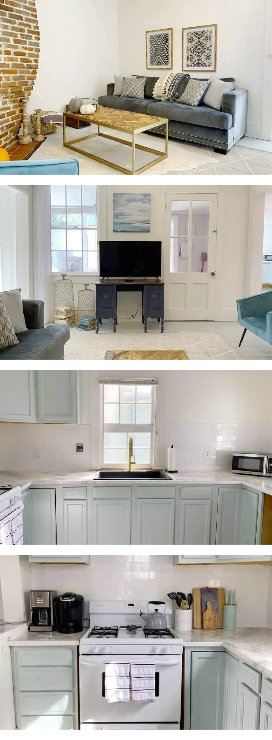 Historic and Bright 2-BR Apt Downtown