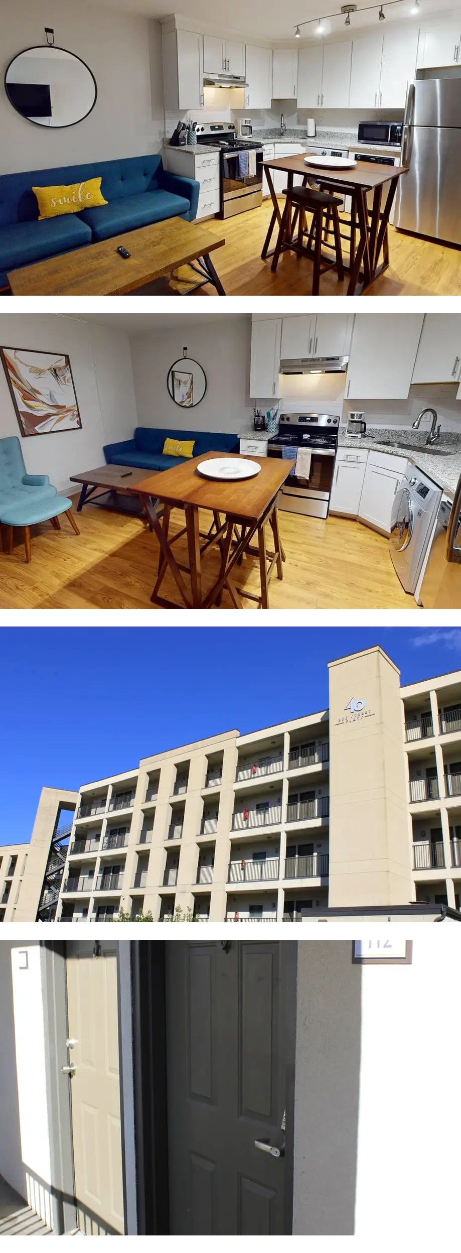 Downtown 2 bed, 2 bath, pet friendly apa...