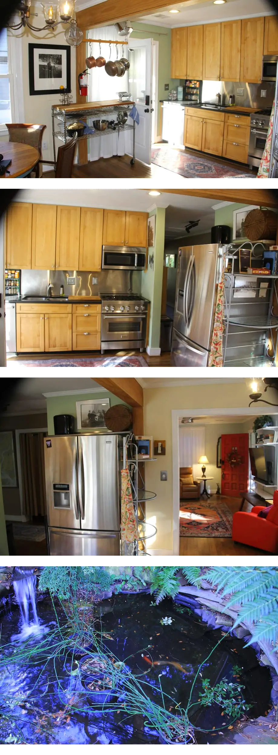 Charming Bungalow w/ Koi Pond Porch & Fi...