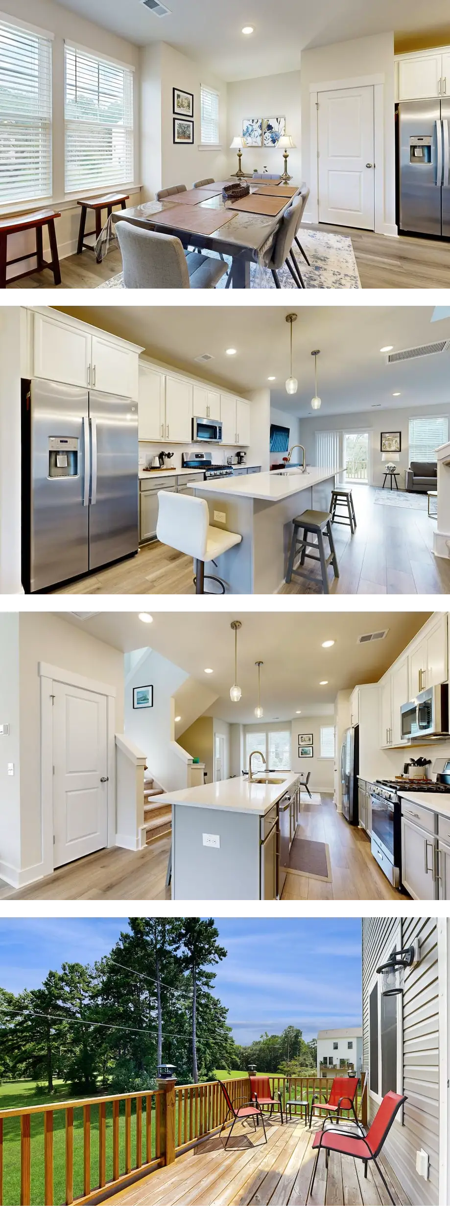 Charming townhouse with deck and washer/...