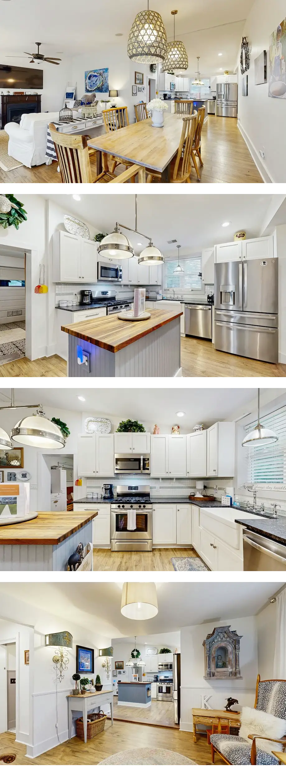 Breezy, renovated home with fenced yard,...