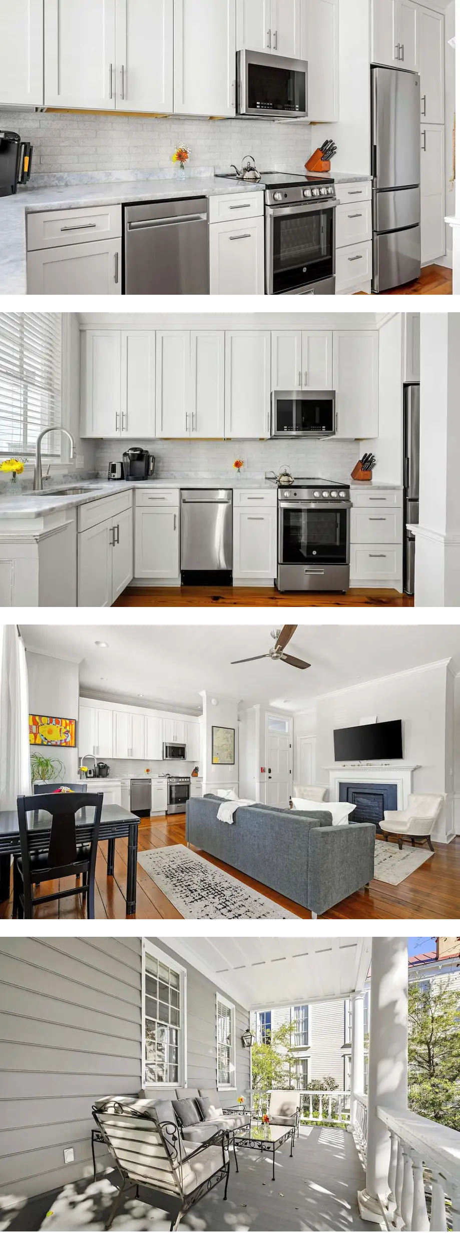 The Parlor | 1BD w/ Huge Porch, King Bed...