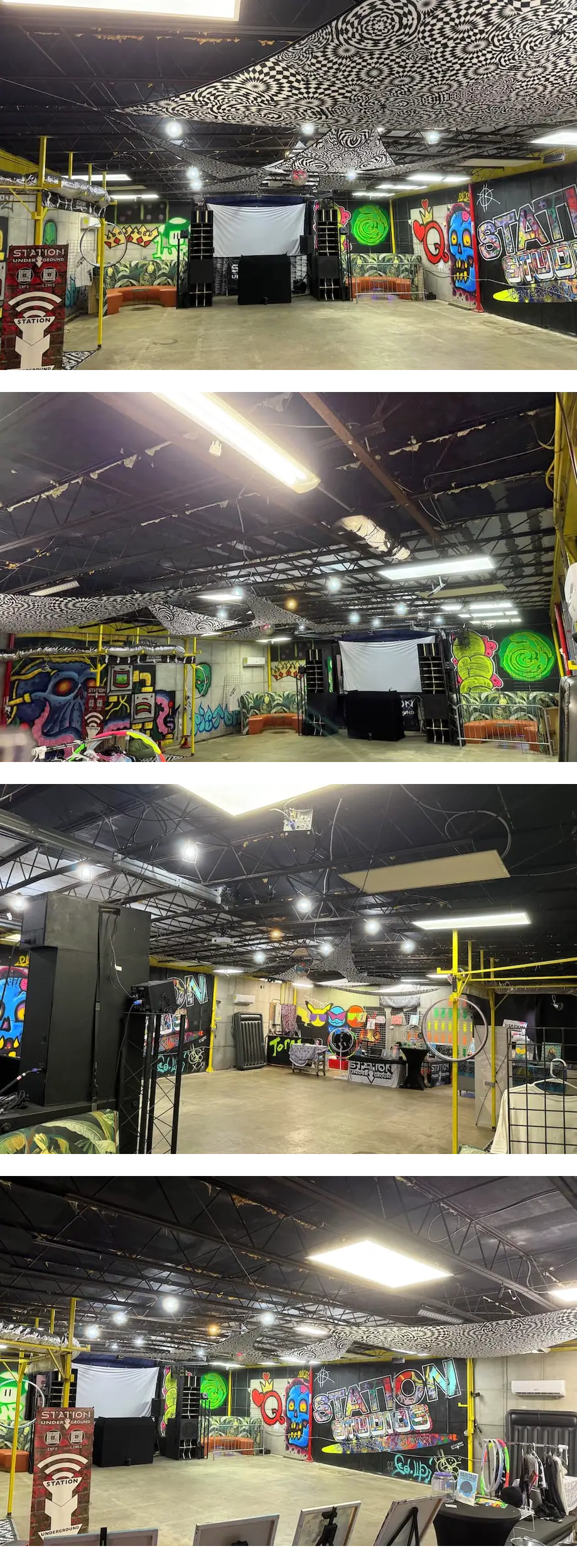 2800 sq ft Urban Art Loft & Event Space ...